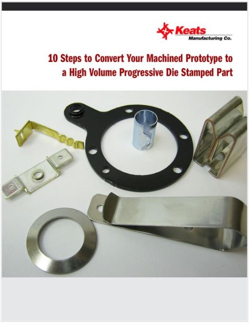 10 Steps to Convert to Progressive Die Stamped Parts eBook