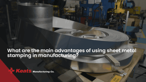 High-quality sheet metal stamping for manufacturing industry.