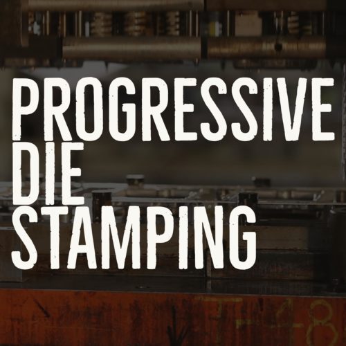 Progressive die stamping